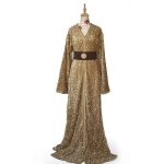 Takchita Dorée Scintillante avec Ceinture